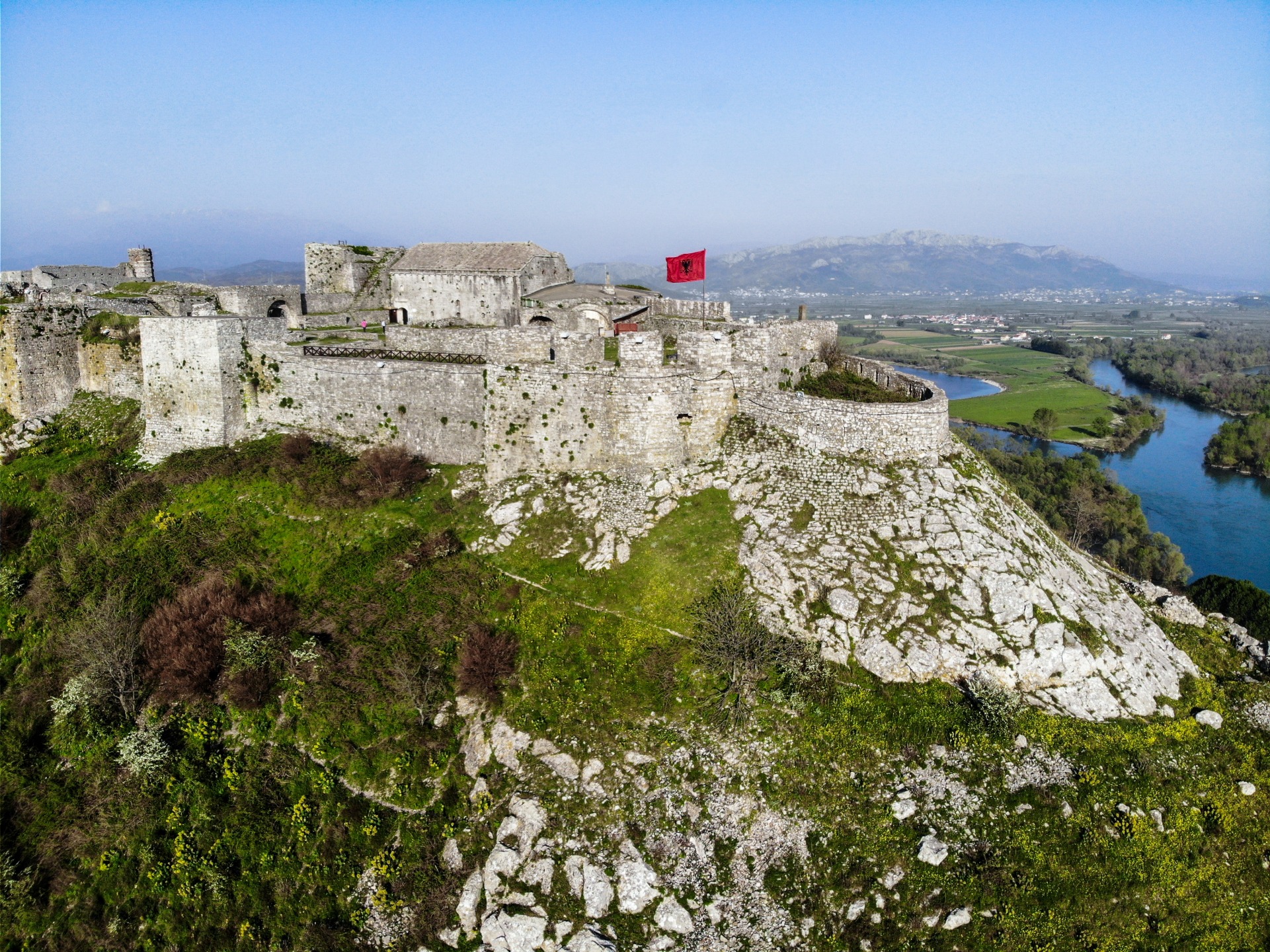 Le château de Rozafa à Shkodër